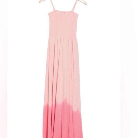 ATM Anthony Thomas Melillo Pink Ombre Maxi Dress. PTP 12-17”. Length 50” - Picture 2 of 5
